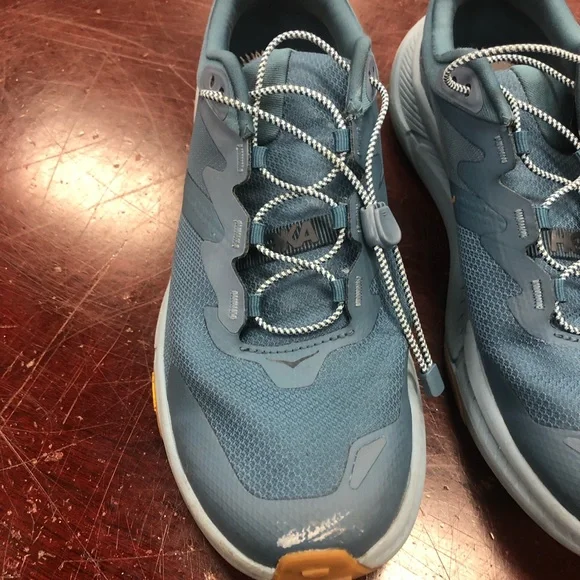 Hoka Transport Blue Sneakers with Gray Details - Picture 4 of 10